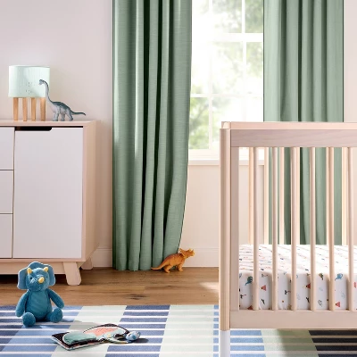 Cotton Fitted Crib Sheet - Dinos - Cloud Island™ 3 Cotton Fitted Crib Sheet - Dinos - Cloud Island™