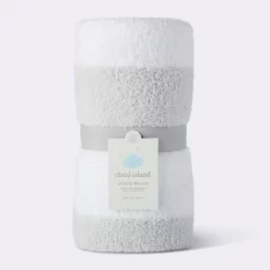 Chenille Stripe Baby Blanket - Gray And White Stripes - Cloud Island™ 7 Chenille Stripe Baby Blanket - Gray And White Stripes - Cloud Island™ -Cloud Island Shop GUEST 0324882f 509f 4a9b ba22 358ea19cbf70