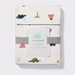 Cotton Fitted Crib Sheet - Dinos - Cloud Island™ 8 Cotton Fitted Crib Sheet - Dinos - Cloud Island™ -Cloud Island Shop GUEST 069ee5d2 8ddd 47f3 9463 0a43e1eb2cab