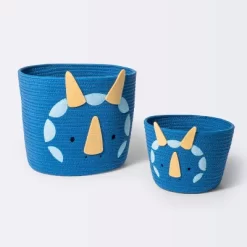 Coiled Rope Forest Animal Small Round Storage Basket - Dinosaur - Cloud Island™ 7 Coiled Rope Forest Animal Small Round Storage Basket - Dinosaur - Cloud Island™ -Cloud Island Shop GUEST 06af51e5 9caf 46b1 b180 4b97d333aeac 1