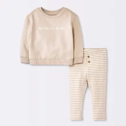 Baby Boys' 2pc Mama's Mini Embroidered Sweatshirt Set - Cloud Island™ Tan 9 Baby Boys' 2pc Mama's Mini Embroidered Sweatshirt Set - Cloud Island™ Tan -Cloud Island Shop GUEST 0908ab8b a5ef 4805 a872 f1921c8c68d0