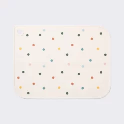 Silicone Placemat - Beige/Dots - Cloud Island™ 9 Silicone Placemat - Beige/Dots - Cloud Island™ -Cloud Island Shop GUEST 09d0812a 27a0 4e44 a9bf a38ab42cab10