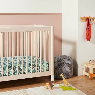 Crib Fitted Sheet - Cloud Island™ Green 3 Crib Fitted Sheet - Cloud Island™ Green