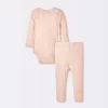 Baby Girls' 2pc Soft Blend Top & Bottom Set - Cloud Island™ Pink 2 Baby Girls' 2pc Soft Blend Top & Bottom Set - Cloud Island™ Pink -Cloud Island Shop GUEST 0aa406d4 31f4 4d4f 919e 3800ecd72eed