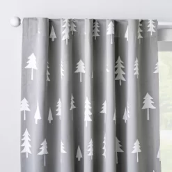 Blackout Curtain Panel Trees - Cloud Island™ Gray -Cloud Island Shop GUEST 0c1a6528 cfb3 4264 aa09 1708c1a308f8