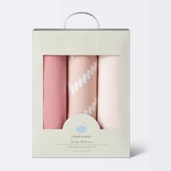 Jersey Swaddle Baby Blankets - Pink Chevron - 3pk - Cloud Island™ -Cloud Island Shop GUEST 143404b9 fb3f 41ca 871a 2757df1a6d99