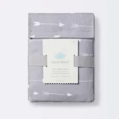 Fitted Crib Sheet Arrows - Cloud Island™ Gray -Cloud Island Shop GUEST 15084078 4675 4519 8e5b f685fbc8f38b