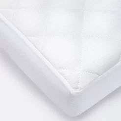 Waterproof Fitted Mini Crib Mattress Pad Cover - Cloud Island™ White