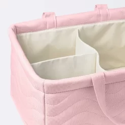 Quilted Fabric Diaper Caddy - Light Pink - Cloud Island™ -Cloud Island Shop GUEST 192d642f a8dd 4c8b ba31 0cfae242350f