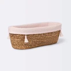 Natural Weave Oval Storage Bin With Waffle Weave Liner - Cloud Island™ -Cloud Island Shop GUEST 1e6641ca 4f0e 49c7 9393 e36b79ebf5a7