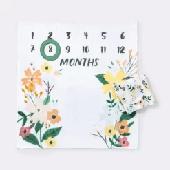 Muslin Blanket With Felt Frame Meadow - Cloud Island™ 9 Muslin Blanket With Felt Frame Meadow - Cloud Island™ -Cloud Island Shop GUEST 227406ef dff1 4a36 9d59 7fe641d4966a