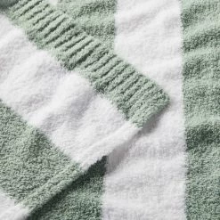 Chenille Stripe Baby Blanket - Green And White Stripe - Cloud Island™ -Cloud Island Shop GUEST 2a49ec27 7a8a 472d a03d 4fcee06c9432