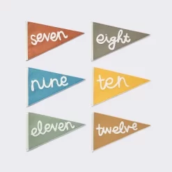 Milestone Felt Pennants - Multi Color - Cloud Island™ -Cloud Island Shop GUEST 2d655339 351b 4fa7 a813 a9115447fe87