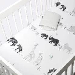 Fitted Jersey Crib Sheet 2pk - Cloud Island™ Two By Two Animals And Solid Gray 8 Fitted Jersey Crib Sheet 2pk - Cloud Island™ Two By Two Animals And Solid Gray -Cloud Island Shop GUEST 2e9aa26d 9eb4 4b43 ad2e c2ac26e0bda1