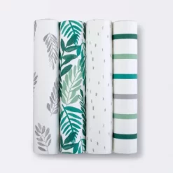 Flannel Baby Blanket - Cloud Island™ Green 4pk -Cloud Island Shop GUEST 2f74ca0c 2908 4a85 9f61 a47a7c97f056