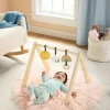 Wood Play Gym + Hanging Toys Set - Cloud Island™ 1 Wood Play Gym + Hanging Toys Set - Cloud Island™ -Cloud Island Shop GUEST 2fc764be 1bdd 485f 8f05 a431d89f8c8e