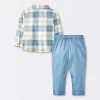 Baby Boys' Flannel Button-Down Top & Pants Set - Cloud Island™ Blue 2 Baby Boys' Flannel Button-Down Top & Pants Set - Cloud Island™ Blue -Cloud Island Shop GUEST 35a3f778 c86f 4768 90a6 56f110d45474
