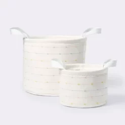 Round Bin With Slub Stitching - Cloud Island™ -Cloud Island Shop GUEST 3c63ee2c 6f0d 48d3 86a4 56bb04069c8f