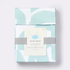Fitted Crib Sheet Tile Print - White/Seafoam - Cloud Island™ 8 Fitted Crib Sheet Tile Print - White/Seafoam - Cloud Island™ -Cloud Island Shop GUEST 3c6e53cb 5e41 4b87 a6c8 28fe98e7313f