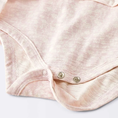 Baby Girls' Floral Modal Jersey Romper - Cloud Island™ Pink 5 Baby Girls' Floral Modal Jersey Romper - Cloud Island™ Pink - Image 3