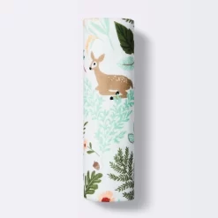 Muslin Swaddle Blanket Fauna - Pink/Green/Tan - Cloud Island™ -Cloud Island Shop GUEST 428ad0c3 17b0 4c89 afb7 beef3292085e