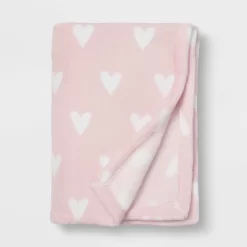 Toddler Bed Plush Blanket - Cloud Island™ Pink Heart -Cloud Island Shop GUEST 4466e329 87cf 4b48 b43e 51d4923456c1