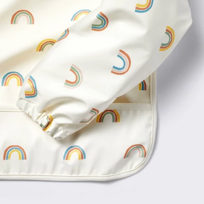Long Sleeve Bib - Rainbow - Cloud Island™ 5 Long Sleeve Bib - Rainbow - Cloud Island™ - Image 3