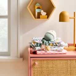 Handheld Plush Rattle Baby Toy - Cupcake - Cloud Island™