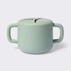 Silicone Snack Cup With Lid - Green - Cloud Island™ -Cloud Island Shop GUEST 4812de8e 5173 4e44 a3f9 1811de818c97