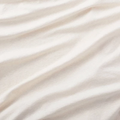 Fitted Jersey Crib Sheet Knit Oatmeal Heather - Cloud Island™ Oatmeal 5 Fitted Jersey Crib Sheet Knit Oatmeal Heather - Cloud Island™ Oatmeal - Image 3