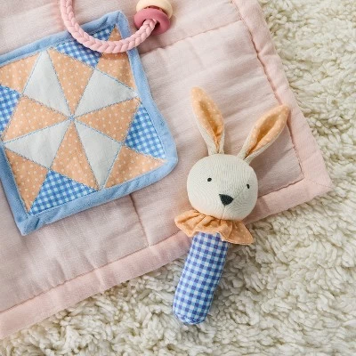 Rattle And Crinkle Paper - Easter Bunny - 2pc - Cloud Island™ 3 Rattle And Crinkle Paper - Easter Bunny - 2pc - Cloud Island™