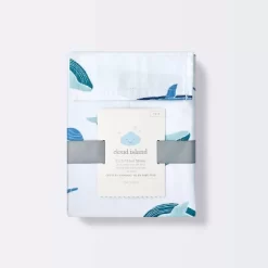 Fitted Crib Sheet Sleepy Tides - Cloud Island™ -Cloud Island Shop GUEST 4c1f25b6 b34f 466b bc5b 3d80e0e192e8