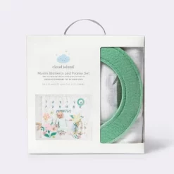 Muslin Blanket With Felt Frame Meadow - Cloud Island™ 8 Muslin Blanket With Felt Frame Meadow - Cloud Island™ -Cloud Island Shop GUEST 4c7b9ac9 b6e3 4b7c 8733 4793e924f8fa