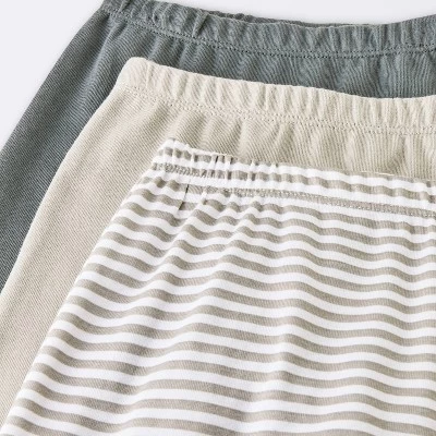 Baby 3pk Cotton Jogger Pants - Cloud Island™ Gray 4 Baby 3pk Cotton Jogger Pants - Cloud Island™ Gray - Image 2