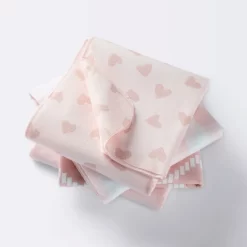 Flannel Baby Blanket - Pink Hearts And Chevron - Cloud Island™ -Cloud Island Shop GUEST 54f26e05 dae6 49a1 aca4 b8782913bb87