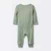 Baby 2pk Basic Wide Rib Romper - Cloud Island™ Green -Cloud Island Shop GUEST 55092144 1f36 493b abef b058cb8aaccc