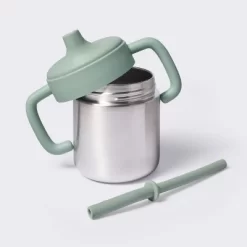 8oz Stainless Steel Sippy Cup - Green - Cloud Island™ -Cloud Island Shop GUEST 597f4e8f d542 4f9a b0c2 ec53ff1147c7