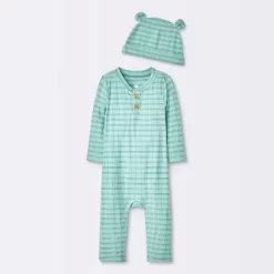 Baby Boys' Jacquard Checkered Romper & Hat - Cloud Island™ Blue 9 Baby Boys' Jacquard Checkered Romper & Hat - Cloud Island™ Blue -Cloud Island Shop GUEST 5bd228ef f5d1 4b1a 8cd2 129200c07010