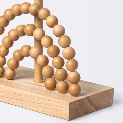 Novelty Wood Rainbow Table Lamp - Light Wood - Cloud Island™ 5 Novelty Wood Rainbow Table Lamp - Light Wood - Cloud Island™ - Image 3