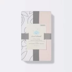 Jersey Bassinet Sheet 2pk - Cloud Island™ Floral And Solid Light Pink -Cloud Island Shop GUEST 5c826daa dee5 44cd 92b7 7224d5713bd8