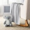 Seed Stitch Sweater Knit Baby Blanket - Gray - Cloud Island™ -Cloud Island Shop GUEST 5f58722e 6e3a 4de0 99e9 ea72b2e92c96