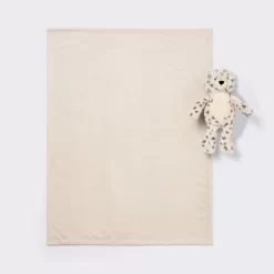 Plush Blanket With Soft Toy - Cream Leopard - Cloud Island™ -Cloud Island Shop GUEST 64d7e624 695b 488d 8098 1dd1b348730c