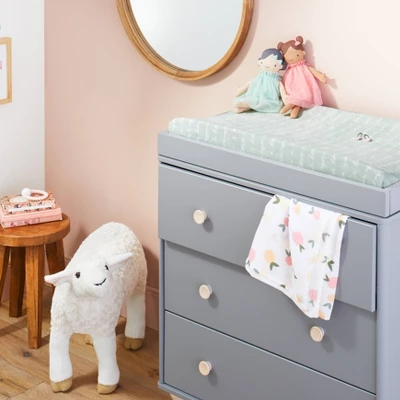 Plush Changing Pad Cover I Love You Script - Cloud Island™ Mint 3 Plush Changing Pad Cover I Love You Script - Cloud Island™ Mint