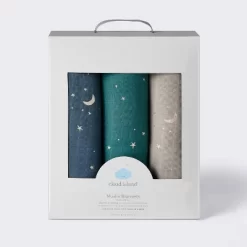 Muslin Swaddle Baby Blanket - Cool Metallic - 3pk - Cloud Island™ 8 Muslin Swaddle Baby Blanket - Cool Metallic - 3pk - Cloud Island™ -Cloud Island Shop GUEST 680d0ea9 d964 4b15 8100 4e6cac93e487