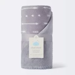 Plush Baby Blanket - Gray Arrows - Cloud Island™ 7 Plush Baby Blanket - Gray Arrows - Cloud Island™ -Cloud Island Shop GUEST 6a4f9aea 8785 4fe2 87f0 7477c2a902f9