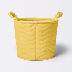 Quilted Fabric Medium Round Storage Basket - Cloud Island™ -Cloud Island Shop GUEST 6b21ecf0 8a73 45d8 80fc 87eb65b6d66f