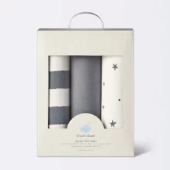 Jersey Swaddle Baby Blanket - Gray - 3pk - Cloud Island™ -Cloud Island Shop GUEST 6e4d7b67 9af5 4ebd 802c 54aa3137ddf4