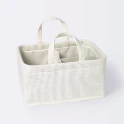 Waffle Weave Rectangular Diaper Caddy With Handles - Cloud Island™ -Cloud Island Shop GUEST 6f8c7b6a c42b 4b59 9fe7 ca31b08d42d8