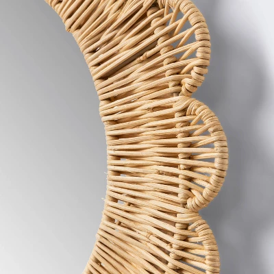 Sun Wall Mirror - Cloud Island™ - Natural 4 Sun Wall Mirror - Cloud Island™ - Natural - Image 2