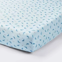 Cotton Fitted Crib Sheet - Whales - Cloud Island™ -Cloud Island Shop GUEST 747fecfc 34e5 4675 9934 4f32a2c97a48